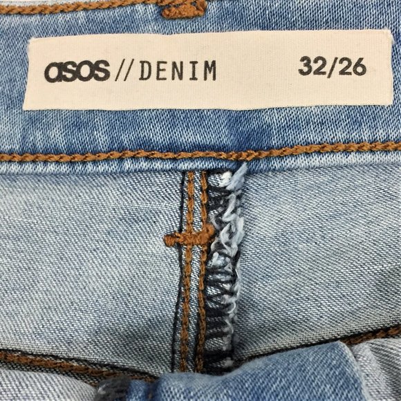 ASOS Raw Hem Cropped Jeans - Size 32 - Picture 4 of 5